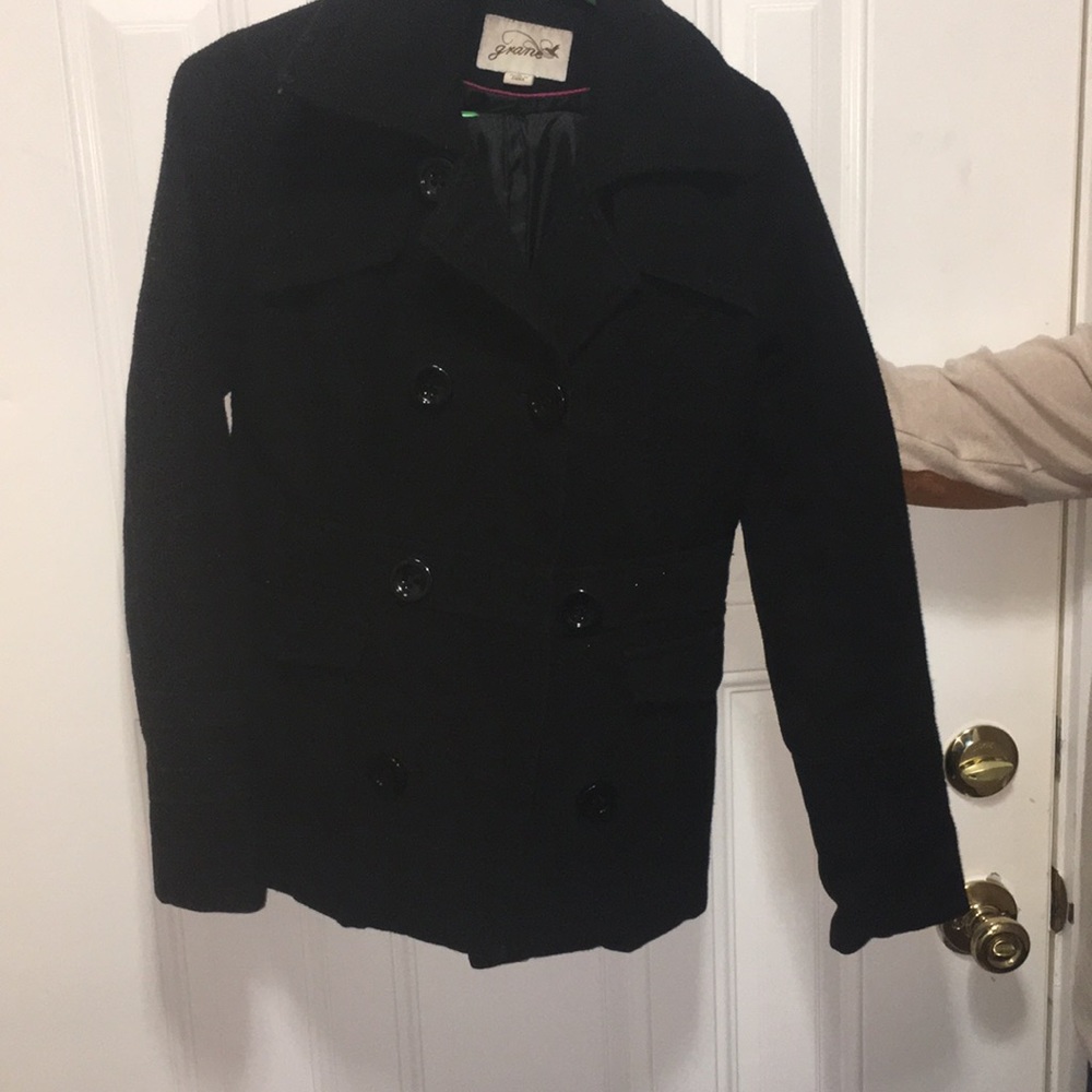 Black fancy coat